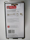 Delta Chamberlain Cml50-cz Pivoting Toilet Paper Holder In Champagne Bronze New