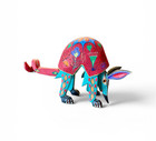 Handmade Mexican Folk Art Carved Hand-painted Armadillo Signed Jacobo Angeles