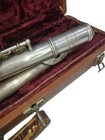 Vintage American Silver Flute Antique Classic Instrument W  Case