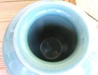 Korean Celadon Reticulated Double Wall Basket Weave Vase