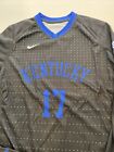 Game Worn Used Kentucky Wildcats Soccer Kit Jersey Shorts Nike Size Large  17