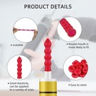 New 20pcs Red Rubber Caulking Glue Tube Cap Saver Sealer Sealing Preserving