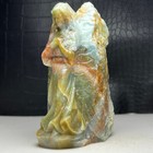 Naturalcrystal Mineral Specimen amazon Stone  Hand-carved Angell stone Statue ma