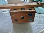 Cigar Box Guitar 3 String Deep Box Makes Great Echoing Sounds     