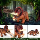 Kissdream 7 Piece Jumbo Dinosaur Toys Big Dinosaur Toy For Boys Realistic Gia   