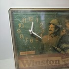 Winston Cigarettes Wall Clock Vintage R j  Reynolds Tobacco Co  Working Clock