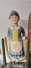  Cast Iron Mechanical Bank Toy Girl Jumping Rope Works 
