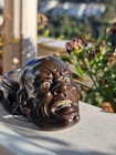 Antique Japanese Miniature Noh Theatre Mask       -tobide             Style     Papier-m  ch
