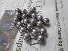 20 Engraved Steel Pachinko Balls Genuine Japanese