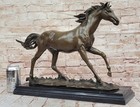 Horse Lover Gift Equestrian Art Bronze Sculpture Statue Collector Artwork Sale