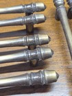 Vtg Lot Of 9 - 1971 National Lock Antique Brass Drawer Pulls Handle 3  Ctr