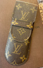 Auth Louis Vuitton Pencil Case Monogram   Used M62990   lv   unisex   stationery