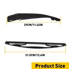 Rear Wiper   Arm Blade Set For Ford Flex 2009-2019 Oe  Quality Ba8z17526a
