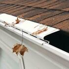 Pack Of Snap-in 4ft Solid Gutter Guard Cover Screen Debris Leaf Protection Units