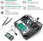 Flysky Fs-i6x 6ch 2 4ghz Rc Radio Transmitter Controller With Ia6b Receiver