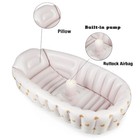 Foldable Bathtub Infant Baby Collapsible Newborn Saftey Portable Shower Bathtub