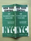 Nyc New York Central Public Timetable  4 28 57 System