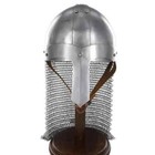 Medieval Steel Viking Vendel Helmet With Chainmail Sca  Larp Designer Best Gift