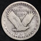 1929 Standing Liberty Quarter Silver Good   Vg Full Date Free Shipping 
