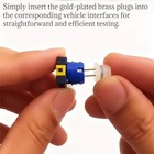 Car Airbag Sensor Load Resistor Kit 10pcs Copper Pin Srs Airbag Reset Tool Kit