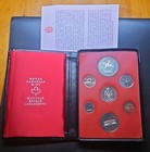 1973 Canadian Mint 7 Coin Double Dollar Proof Set 50  Silver Dollar  ca  00025 