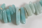 Blue Green Stone Chips Assorted Sizes Three 16  Lengths 1 5cm To 2cm Crafting