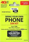 Straight Talk Sim Card  verizon  Bring Your Own Phone Kit