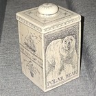 Vtg Fakeshaw Faux Scrimshaw Box Whaler Barque Bark Ezek Gurt Nautical Sea Marine