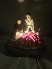 Vintage Tampa Bay Mold Ceramic 1993 Native American Campfire
