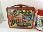 1973 Aladdin Tv Series Emergency Metal Lunchbox Lunch Box With Thermos