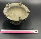 Probably Islamic Ghaznavid Dynasty Antique Bronze Lamp Decorated Birds Figures