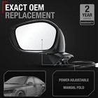 Replacement - Compatible With 2022-2024 Honda Civic - Driver Side Mirror