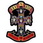 Guns N  Roses Cross Logo - Sticker