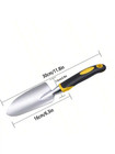 1 Pc Stainless Steel Garden Shovel Non Slip Handle Digging Tool