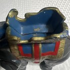 Vintage Mechanical Elephant Coin Bank Cast Iron Metal Circus - Working