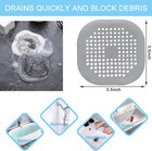 Bathroom Drain Hair Catcher Bath Stopper Plug Sink Strainer Filter Shower Covers