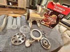 Victoria  12 Manual Meat Grinder     Vintage Hand Crank     Original Box   Accessori