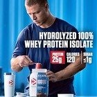 Dymatize Iso 100 Whey Protein Powder Isolate  Gourmet Chocolate  3 Lbs - White