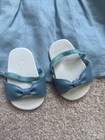 Authentic American Girl 2014 Double Bow Dress For 18  Doll  Retired 2016 