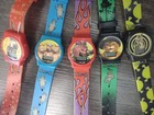2003 Shrek 2  Digital Wrist Watches General Mills Lot Of  5  All Need Batteries 