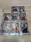 Set Of 3 2016 Topps Walking Dead Season 5 Walkers Locations Characters  32 Cards