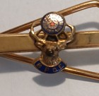 Vintage Bpoe Benevolent Protective Order Of Elks Old 1930 s Tie Clasp 2 5   