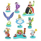 Disney Store Alice In Wonderland 70th Anniversary Deluxe Figure Set Ltd Rare Nib