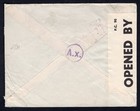 Morocco Stamps 1943 Censored Cover To Switzerland  4f Single