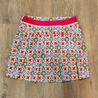 Rlx Ralph Lauren Kids Girl s Multi-color Floral Print Golf Skort Medium 8-10