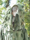 Vintage soviet Russian Ww2   Grass  Sniper Camo Smock veil  Great Condition 