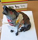Rare  Westland Giftware  Call Of The Wolf  Under Eagle s Wings   19305   In Box