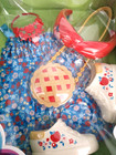 Disney Ily 4ever Snow White 18    Doll Outfit Dress Shoes Pie Purse Nib