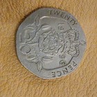 1996 Uk England Queen Elizabeth Ii 20 Pence Coin
