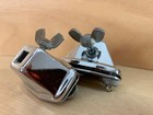 Ludwig 60s Vtg Small Curved Spur Bass Kick Drum Leg Bracket Mount Parts Lot Of 2